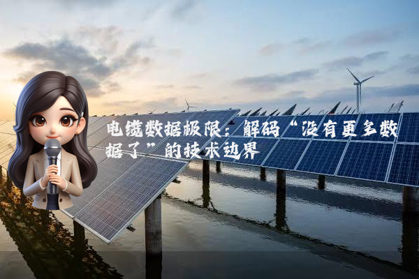 电缆数据极限：解码“没有更多数据了”的技术边界