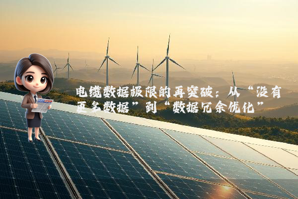 电缆数据极限的再突破：从“没有更多数据”到“数据冗余优化”