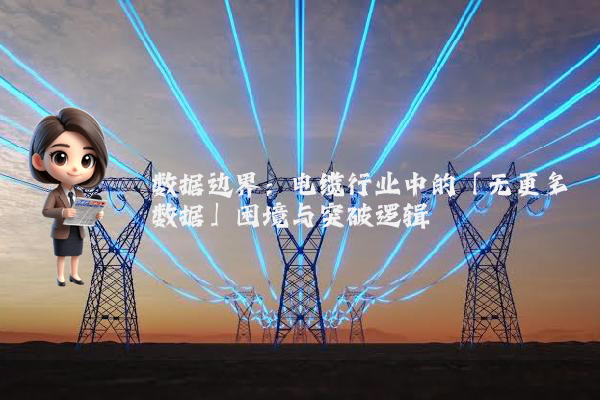 数据边界：电缆行业中的「无更多数据」困境与突破逻辑