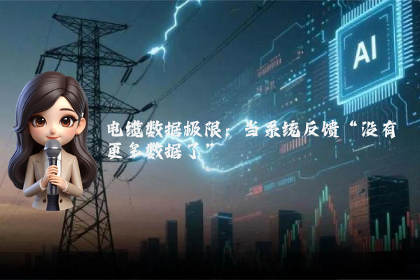 电缆数据极限:当系统反馈“没有更多数据了”